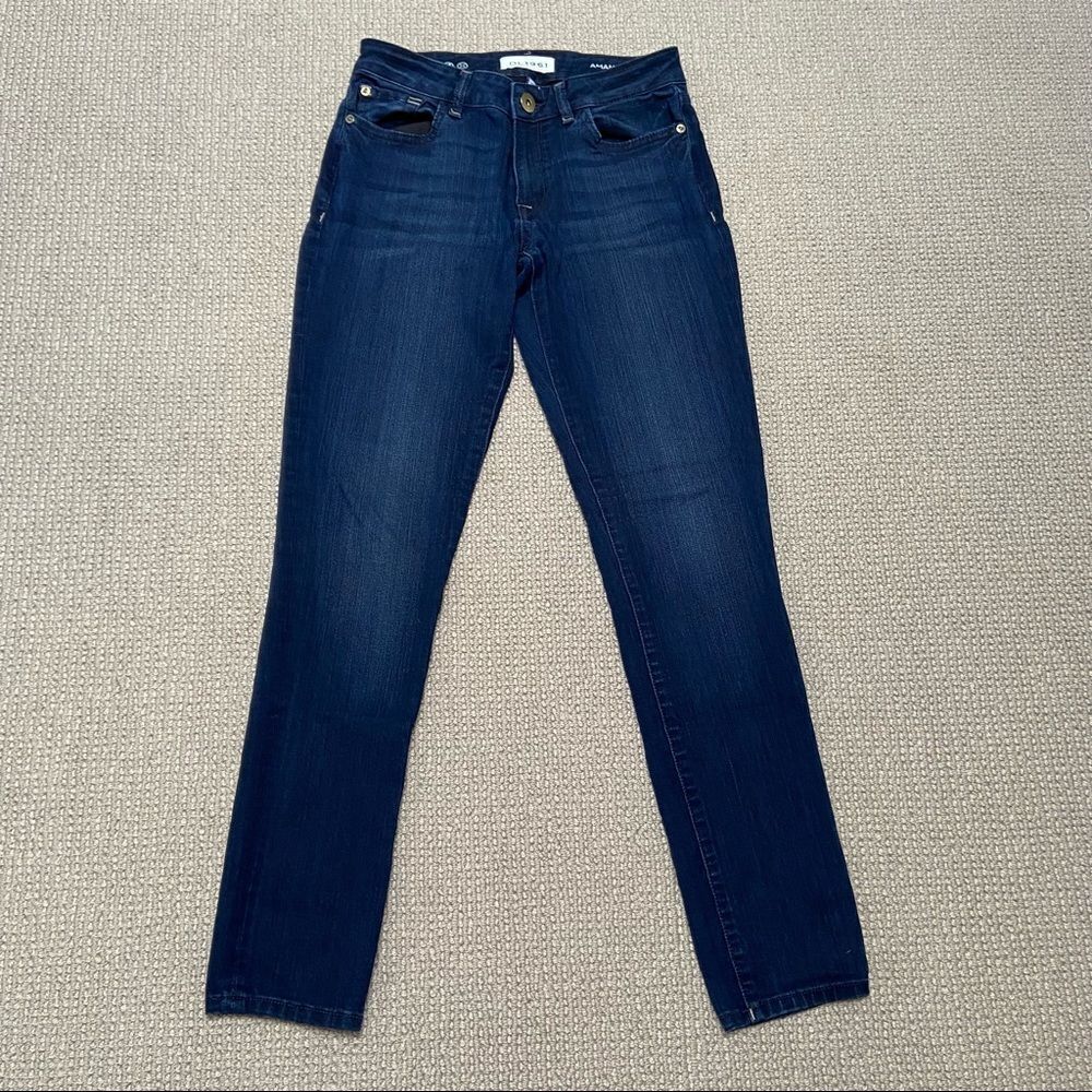 DL1961 Amanda Dark Wash Skinny Jeans - 27